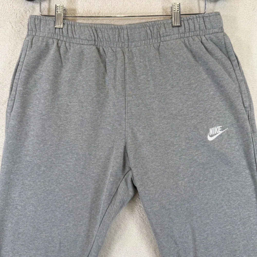 Nike Sportswear Club Fleece Joggers Grey Sweatpants BV2671-063 Mens Large